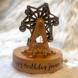 Personalised Ferris Wheel Wooden Music Box