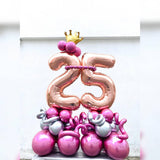 25 Birthday Queen Standing Balloon Centerpiece