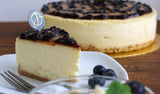 Peanut Butter & Blueberry Cheesecake