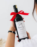 Personalised Red Wine Gift Box With LED | (West Malaysia Delivery Only)