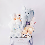 Jumbo Baby Elephant Gift Basket (Klang Valley Delivery)