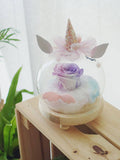 Bubu the Unicorn Preserved Flower Glass Globe (Valentines Day 2020)