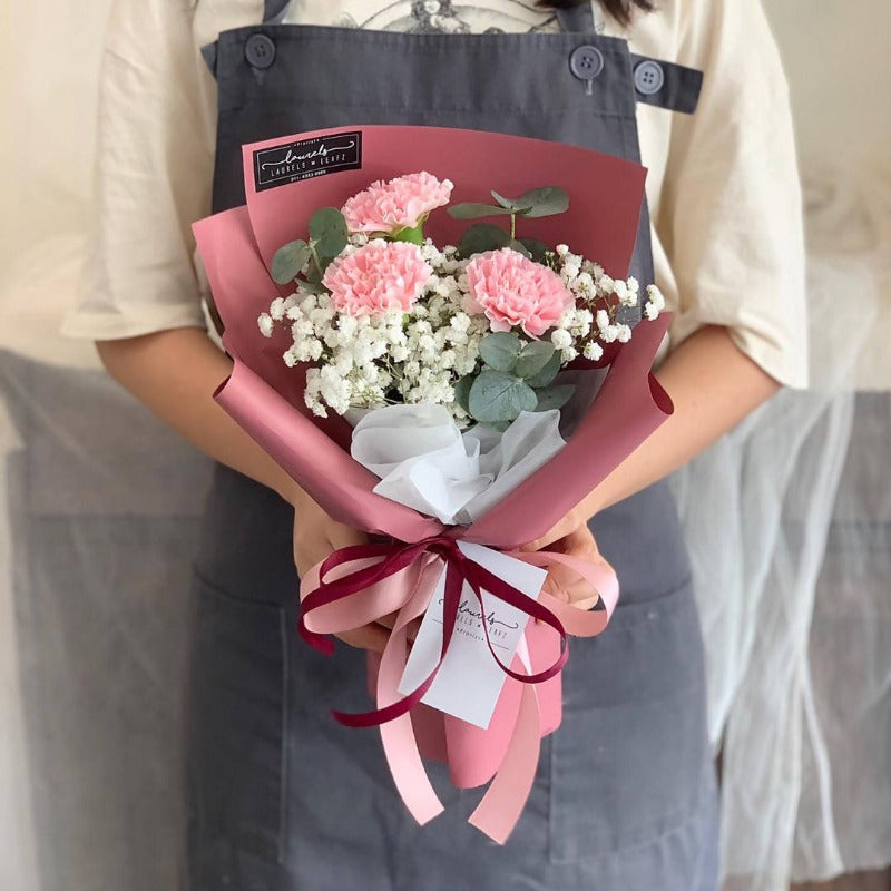 Mother's Day Fresh Flower Bouquet 3 (Johor Bahru Delivery) Giftr
