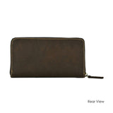 Leather Zip Around Long Wallet (Nationwide Delivery)