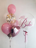 24'' Personalised Bubble Balloon Package