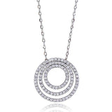 Kelvin Gems Multiway Ring Pendant Necklace Made With Swarovski Zirconia