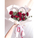 I Heart You Red Roses Bouquet