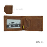 RFID Leather Slim Bifold Wallet (Nationwide Delivery)
