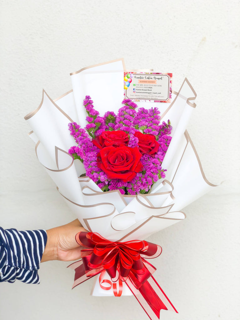 Flower Bouquet 3 (Kuantan Delivery Only) Giftr Malaysia's Leading