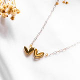 Self Love Heart Handmade Necklace Bracelet Earring Set