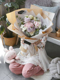 Scentales Spring Cantabile Flower Bouquet (Beige) | (Klang Valley Delivery)