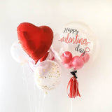 24" Bubble Balloon Bouquet for Valentine's Day 2019