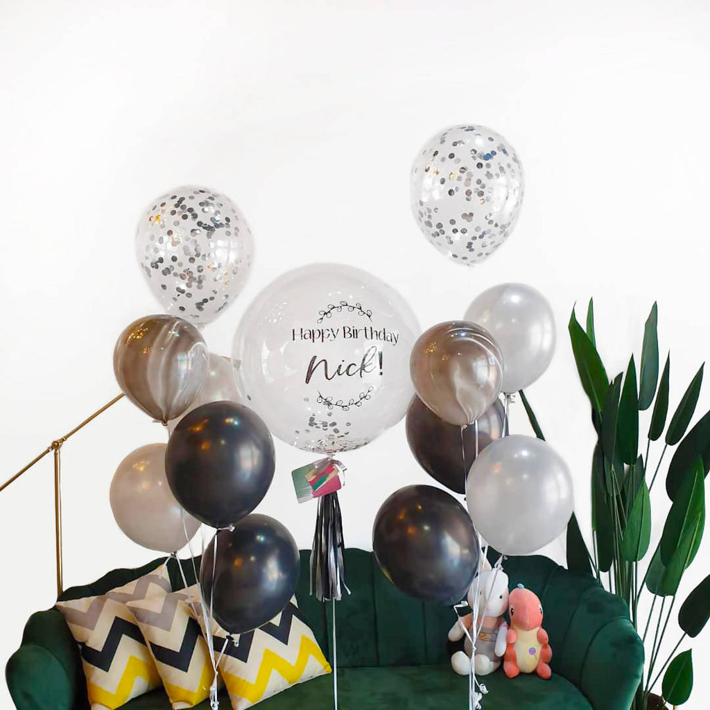 Mable Marble Balloon Bunch