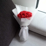 Minimalist Red Roses Bouquet