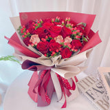 Mocha Flower Bouquet | (Klang Valley Delivery Only)