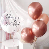 Rose Gold Balloons