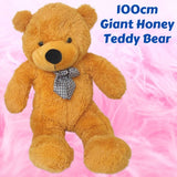 International Women's Day Special | 100cm Giant Honey Teddy Bear (Klang Valley Delivery Only)