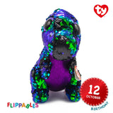 Ty Toys Flippables Crunch The Sequin Multicolor Dinosaur Sequins Soft Toys (Nationwide Delivery)