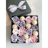 Artificial Soap Roses and Ferrero Rocher Gift Box 2