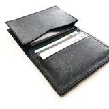 For Him Leather Gift Set A - Stylish Keychain + Bi-Fold Card Wallet