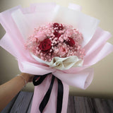 Valentine's Day 2020 Red and Pink Roses Bouquet