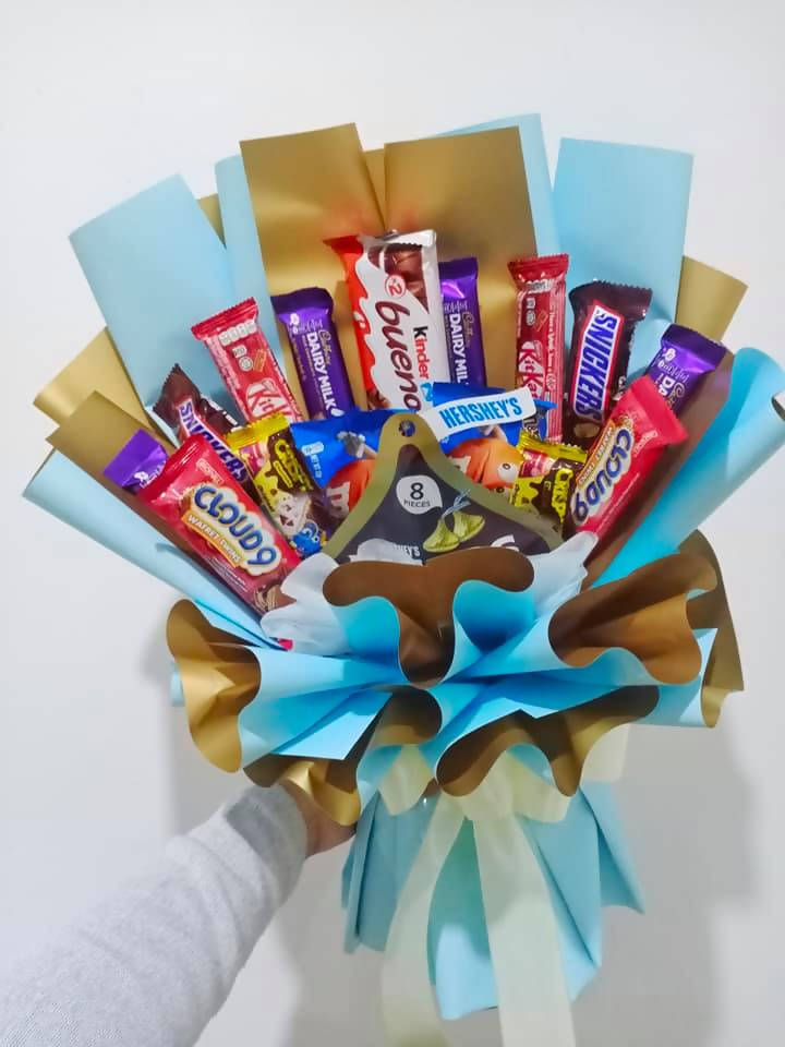 DIY CHOCOLATE BOUQUET, Chocolate Bouquet for birthday, anniversary