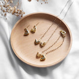 Self Love Heart Handmade Necklace Bracelet Earring Set