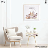 Winnie the Pooh - Destined To Cross Square Canvas Frame (Nationwide Delivery)