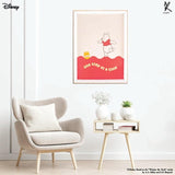 Winnie the Pooh - One Step At A Time Rectangle Canvas Frame (Nationwide Delivery)