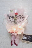Flower In Balloon Bouquet (Penang Delivery Only)