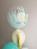 Art Painted Mini Bubble Balloon Set (Mint / Tiffany Green)