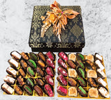 Raya Hamper | FEODORA Raya Songket Gift Box - L (With Premium Dates and Baklavas) (Klang Valley Delivery Only)