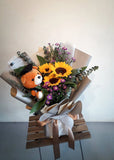 Regalo Di Laurea Per Te - Sunflower Flower Bouquet (Johor Bahru Delivery only)