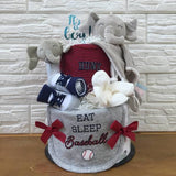 The Elephant Diaper Cake For Baby Boy (West Malaysia Delivery Only)
