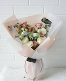 Scentales Casablanca Premium Flower Bouquet (Large) | (Klang Valley Delivery)