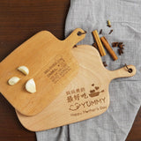 Mother's Day 2022 - Personalized Beechwood Cutting Board / Serving Board (Nationwide Delivery)