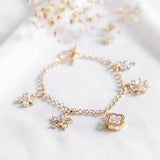 Lucky Clover Charms Handmade Bracelet (Nationwide Delivery)