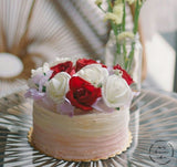 Roses Flower Pot Cake