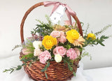 Get Well Fruits & Flowers Basket 4