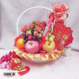 CNY Fortune Basket Fruit Basket (8 Types of Fruits)